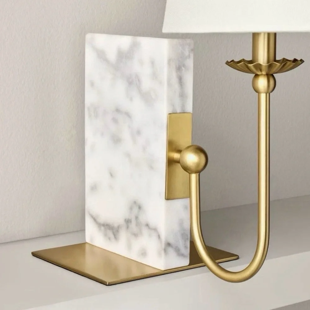 Hearth & Hand with Magnolia Marble Book Shelf Lamp - Picture 8 of 8